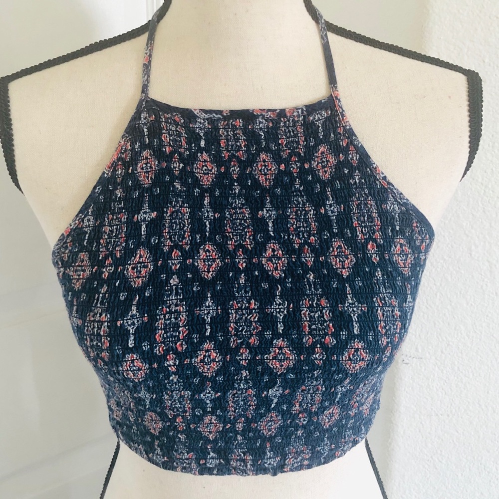 HOLLISTER Ribbed Halter Tank Top - Picture 2 of 7